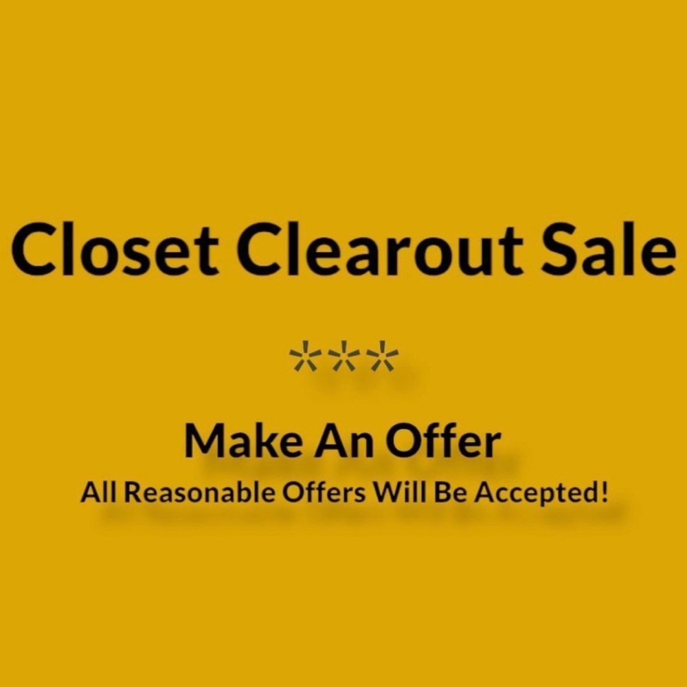 Closet clear out!!!